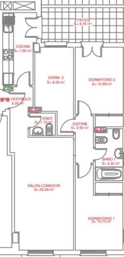 3Br Apartment With Parking And Patio In The Center By Rems Μάλαγα Εξωτερικό φωτογραφία